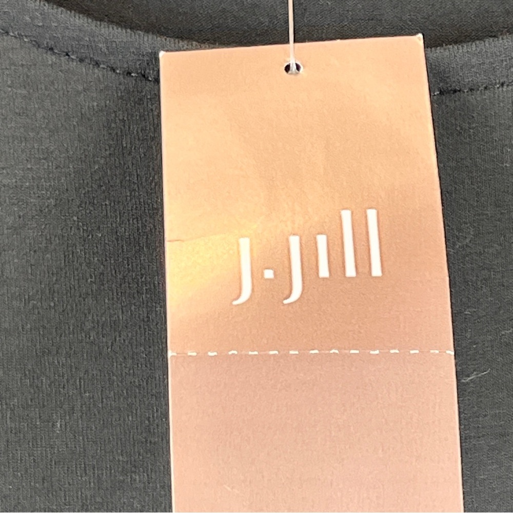 NEW J. Jill Wearever Tie-Waist Soft Jersey Dress Black Sz 4X NWT - Picture 8 of 13
